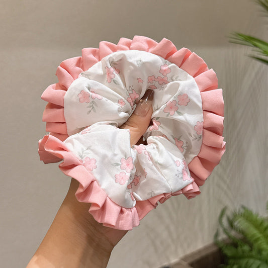 Girl-core Ruffle Scrunchie
