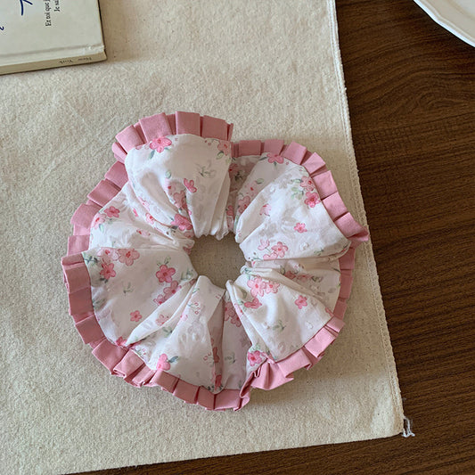 Girl-core Ruffle Scrunchie