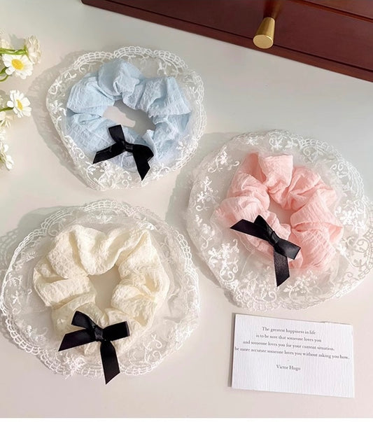 Daydream Pastel Bow Scrunchie