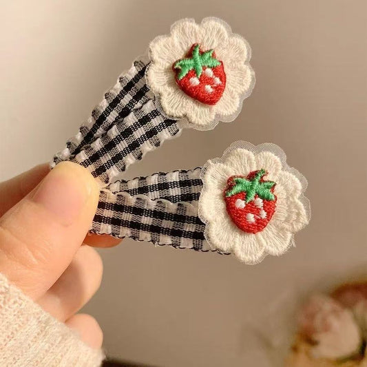 Strawberry Shortcake Cute Hair Clip (1pc)