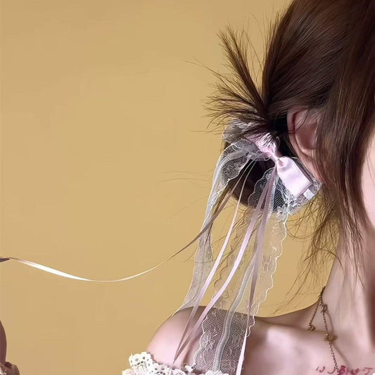 Evermore Pastel Pink Hair Bow