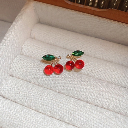 Talk of the Town Cherry Earrings