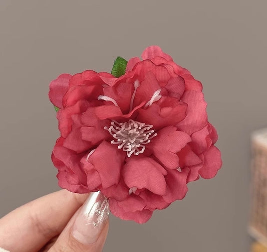 Hibiscus Haze Hair Clip