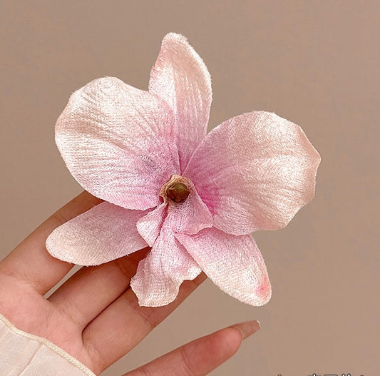 Pinkish Delicacy! Floral Hair Clip