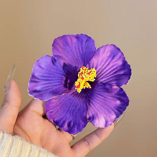 Moana Purple Hawaiian Hair Clip