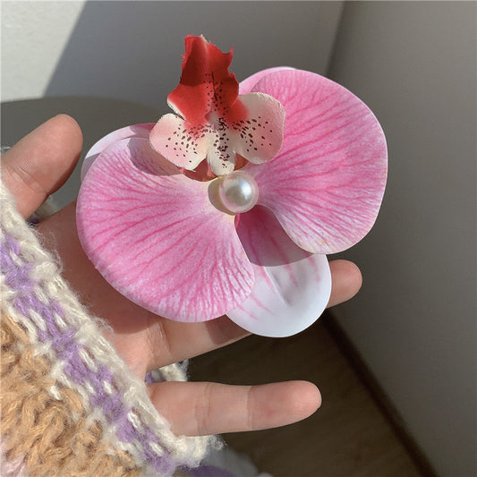 Pink Paradise Orchid Hair Clip