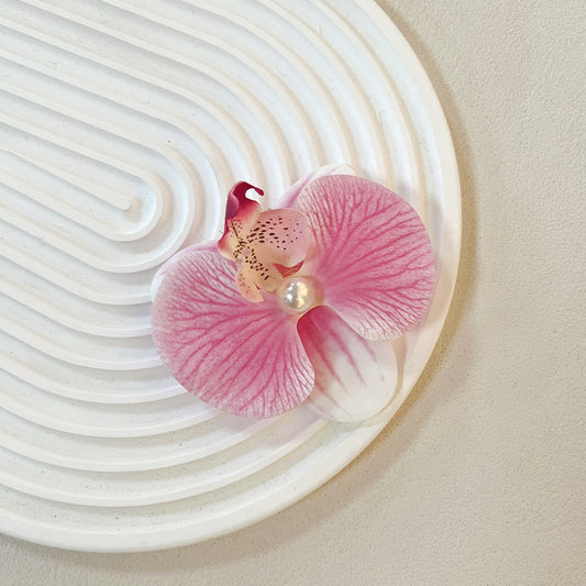 Pink Paradise Orchid Hair Clip