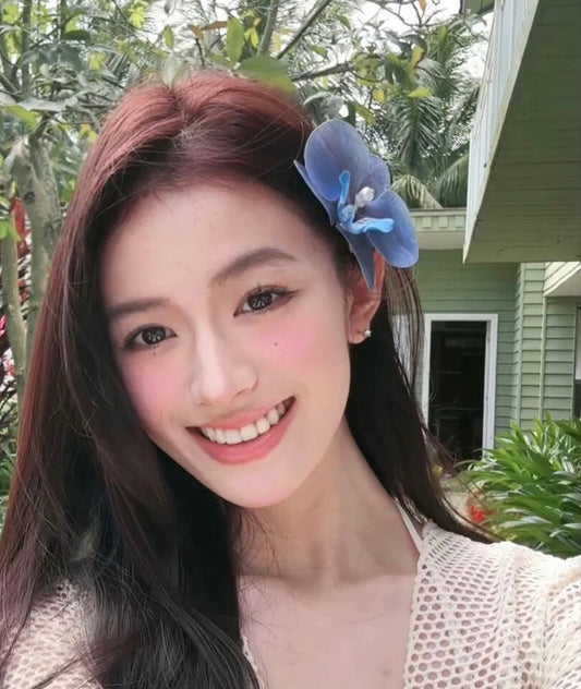 Blue Isles Orchid Hair Clip