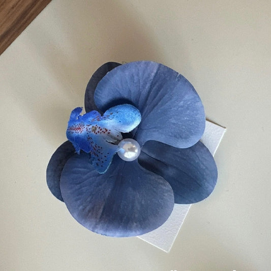 Blue Isles Orchid Hair Clip