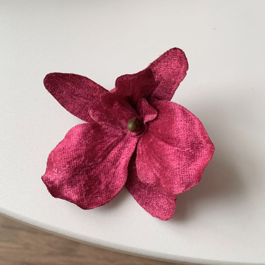 Dusky Pink Magnolia Hair Clip