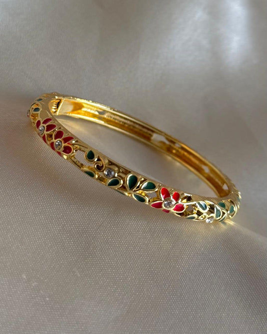 Seraphic Flora Enamel Bracelet