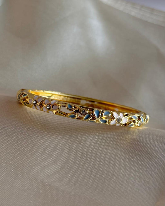 Victorian Maximalist Enamel Bangle