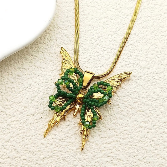 Wanderlust Whimsy Wings Necklace