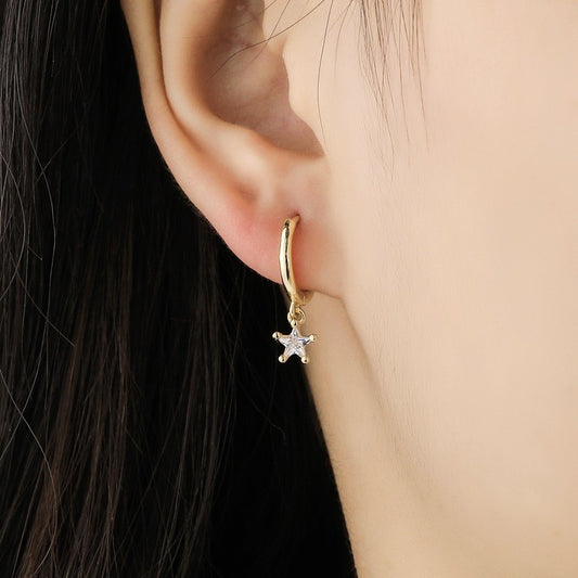 Starfall Rhinestone Earrings