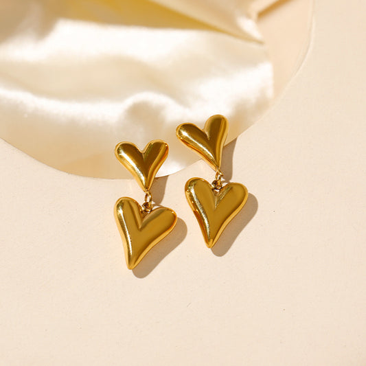 Love you in Gold! Earrings