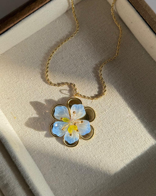 Blue Ballroom Necklace