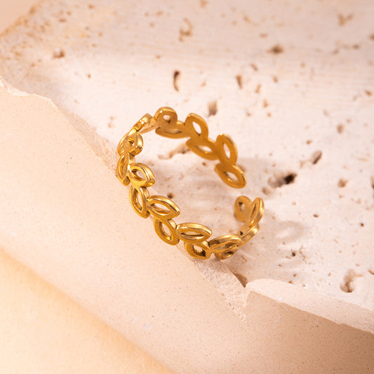 Petal Whisper Cutout Ring