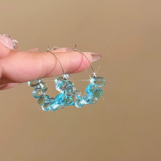 Glam Sapphire Earrings