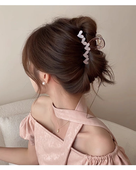 Dream-girl Heart Claw Clip