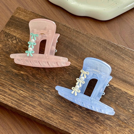 Princess in Bows Claw Clip