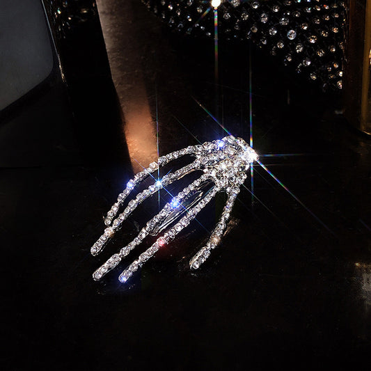 Rhinestone Reaper Baddie Hair Clip