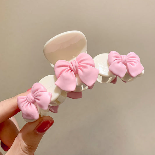 Pink Kinda Dream! Bow Claw Clip