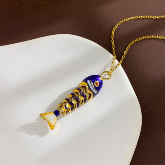 Sounds Fishy! Fish Necklace