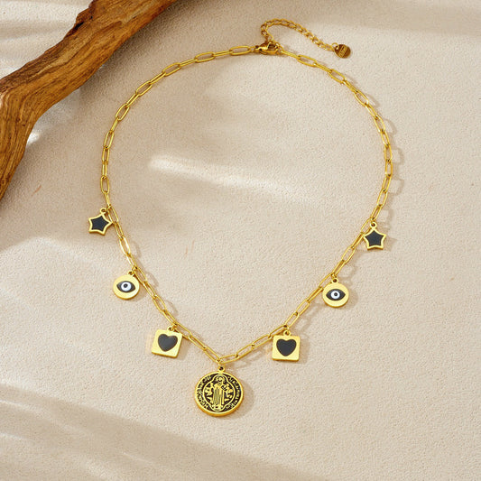 Black Magic Boho Necklace