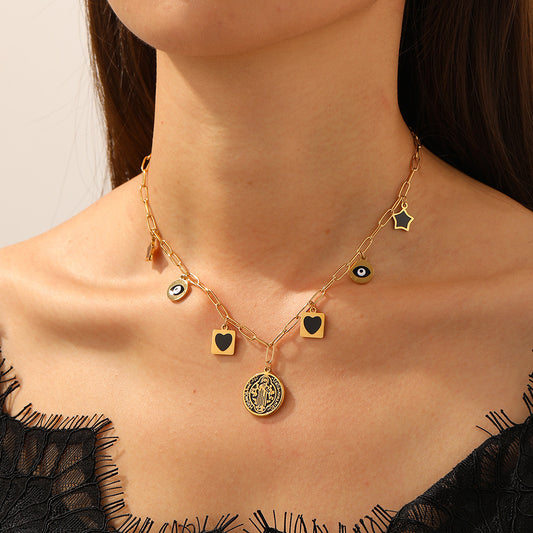 Black Magic Boho Necklace