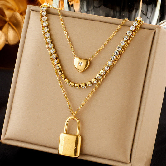 Thrice the Glam! Necklace