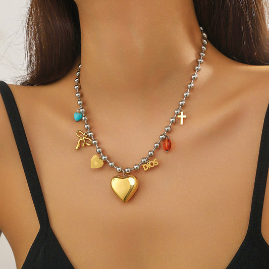 Golden Dios Necklace