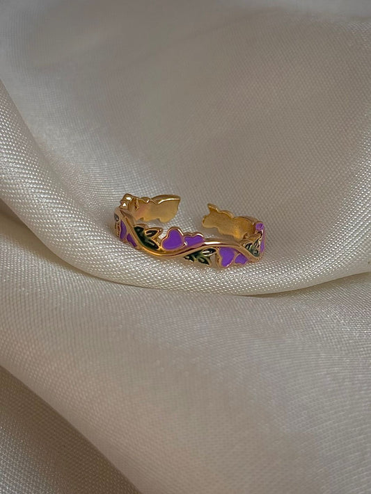 Purple love-spell Ring