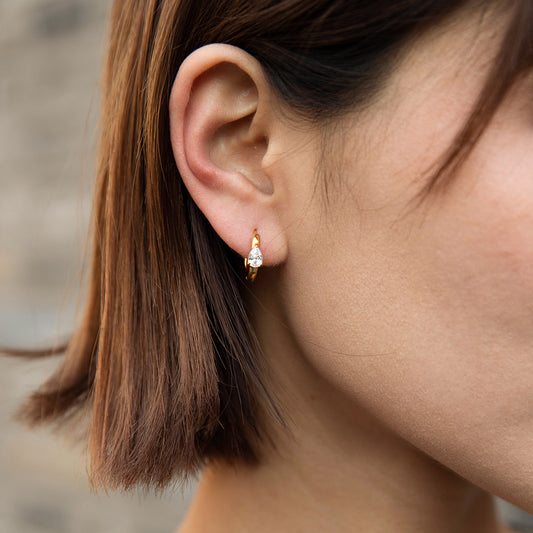 The Hailey Hoop Earrings