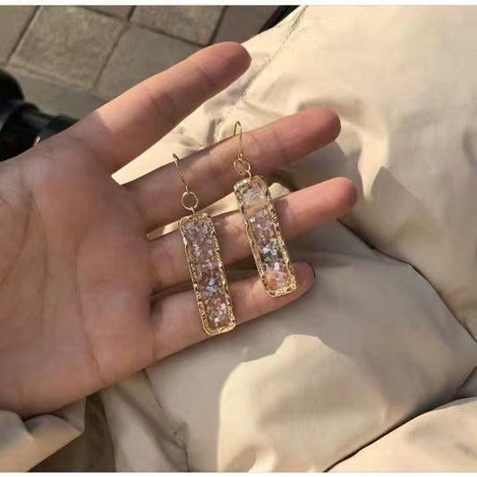 Born to Shine Resin  Earrings