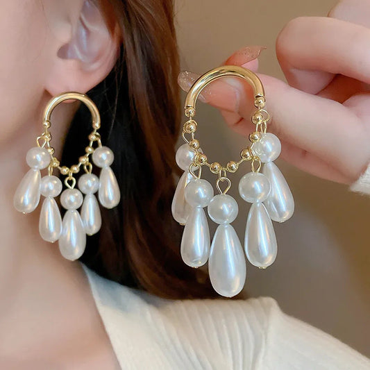 Paparazzi Pearl Earrings