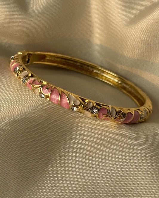 Soft Vintage Enamel Bangle