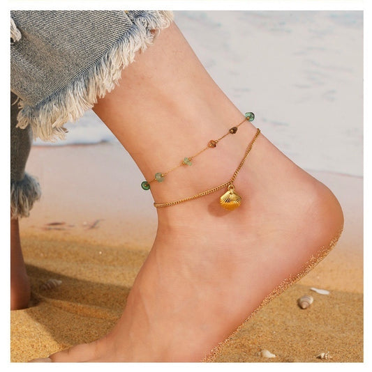 Glint of Ocean Anklet/Bracelet