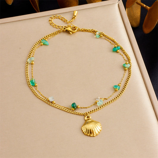 Glint of Ocean Anklet/Bracelet