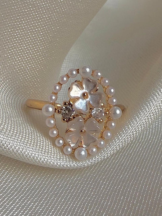 Circle of Fae Pearl Ring