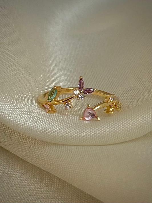 Glinted Wings Dreamy Ring