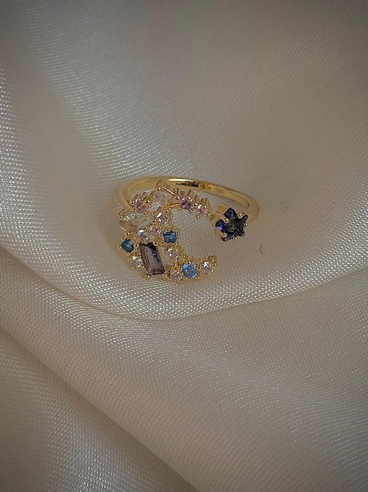 Purple Nebula Dreamy Ring