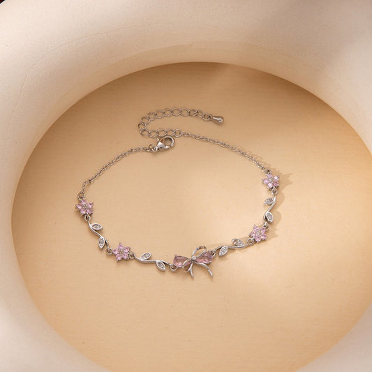 Bow Silverine Bracelet