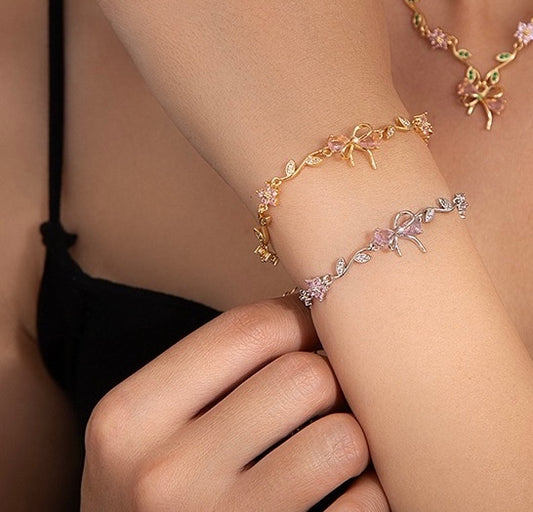 Bow Silverine Bracelet