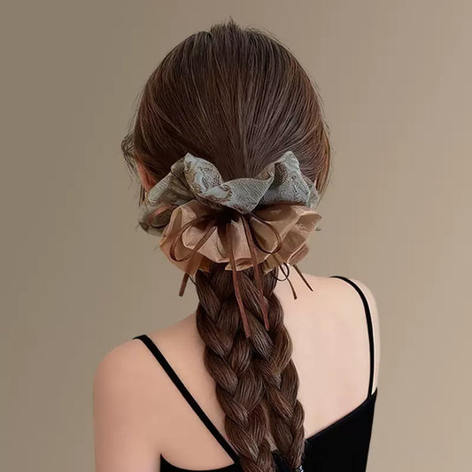 Old-charm Vintage Scrunchie
