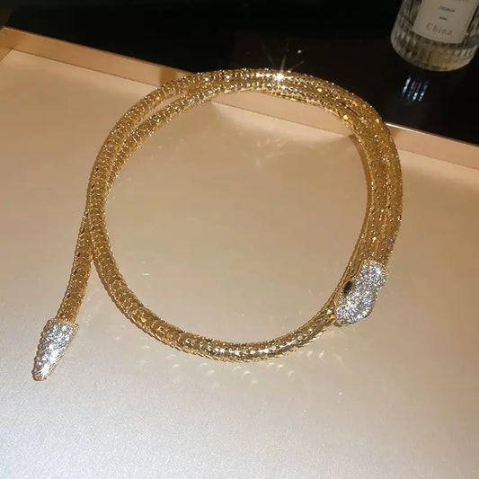 Statement Slither Bendable Multipurpose Necklace Jewellery