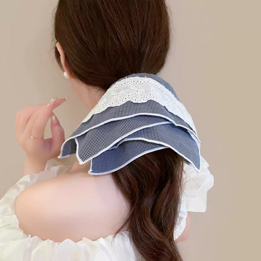 Cute Village Girl Scrunchie