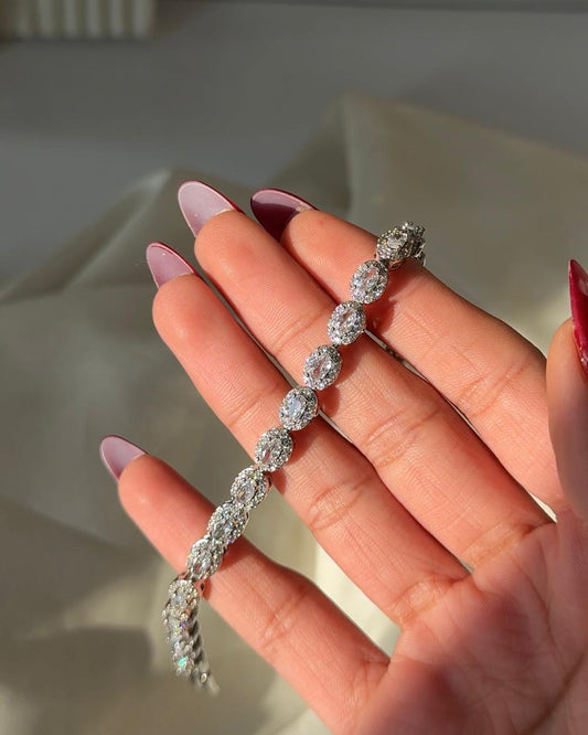 Sparkling Statement Rhinestone Bracelet