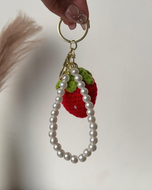 Berry Beaut Crochet Bag Charm