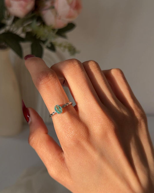 Blue Green Fae Ring