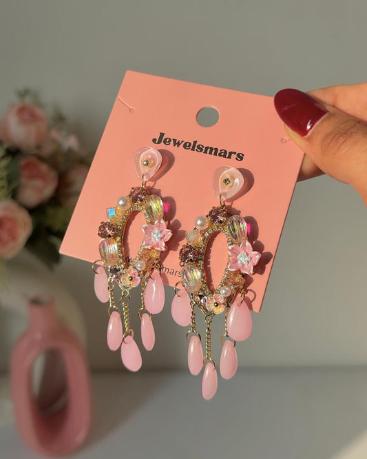 Pink Enchant Dreamy Earrings